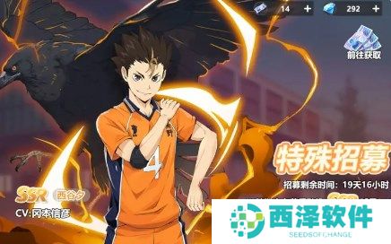 排球少年新的征程西谷夕强度及抽取分析