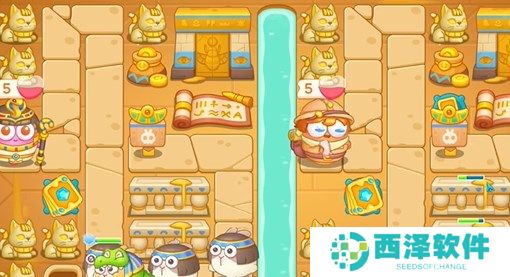 保卫萝卜4法老归来第43关图文攻略