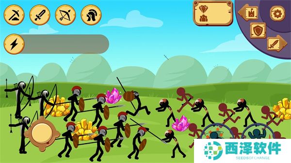 火柴人乱斗战争免费破解版