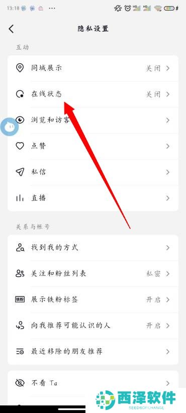 抖音状态怎么设置不在线